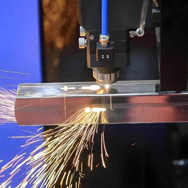 Laser Cutting Of Lattice Columns