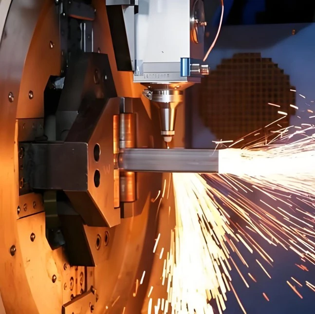 Laser Cutting Of Lattice Columns